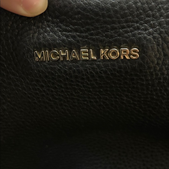 Michael Kors Black Pebbled Leather Hobo Bag - Picture 8 of 8